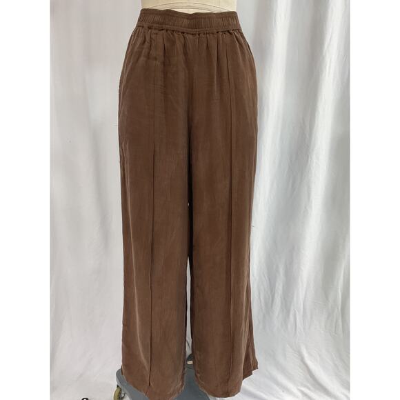 Sovere 'Identity' Brown Coffee Bean Pant Size M - Picture 2 of 5